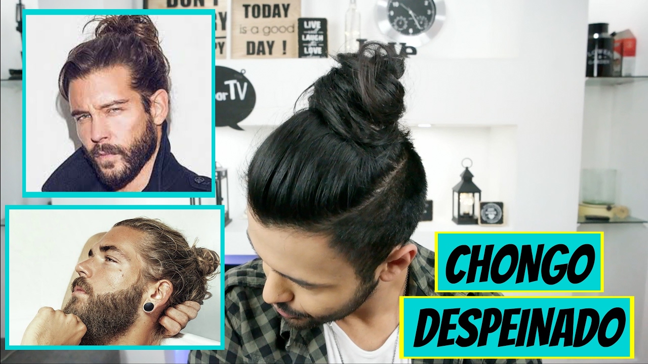 &iquest;C&oacute;mo hacer un chongo para hombre? | Man bun| Xelbor