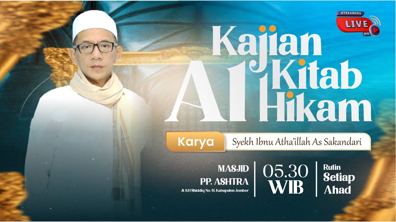 🔴LIVE || NGAJI KITAB AL-HIKAM BARENG GUS FIRJAUN || MASJID PONPES ASHTRA || 25  JANUARI 2026