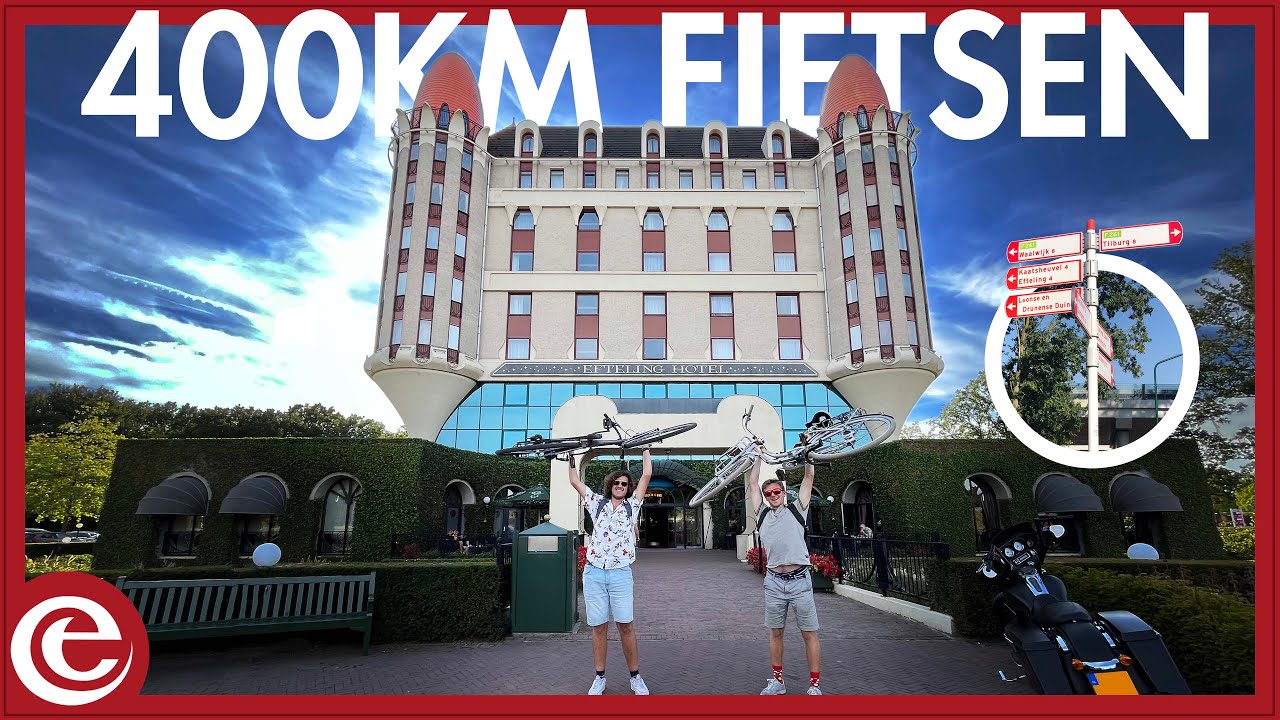 WIJ FIETSTEN 400KM NAAR DE EFTELING (ft. Thomas)