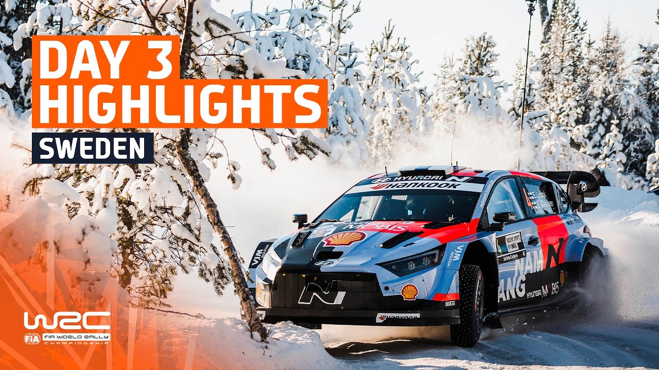 Day 3 Highlights | WRC Rally Sweden 2026