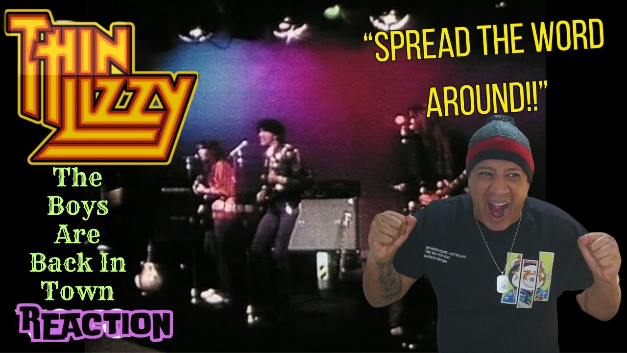 Thin Lizzy - The Boys Are Back In Town MUSIC REACTION