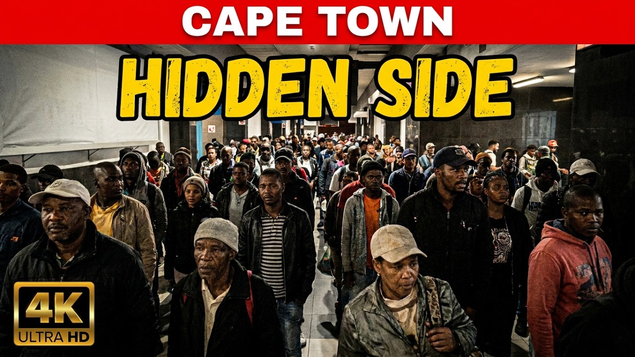Cape Town's Train Station: What Tourists DON'T See! 🤯