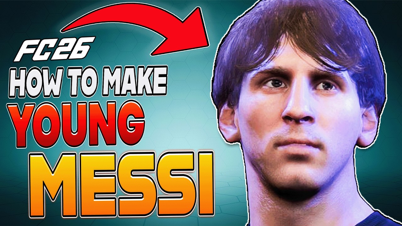 How to Make YOUNG Lionel Messi in EA FC 26