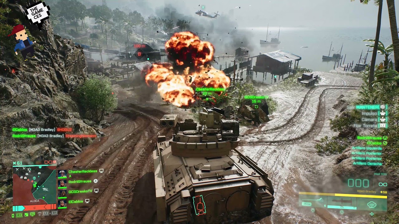 Battlefield: Bad Company 2 Portal - M3A3 Bradley No commentary battlefield 2042