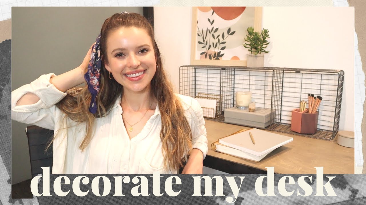 Decorate My Desk! | Office Supply Haul & Desk Tour
