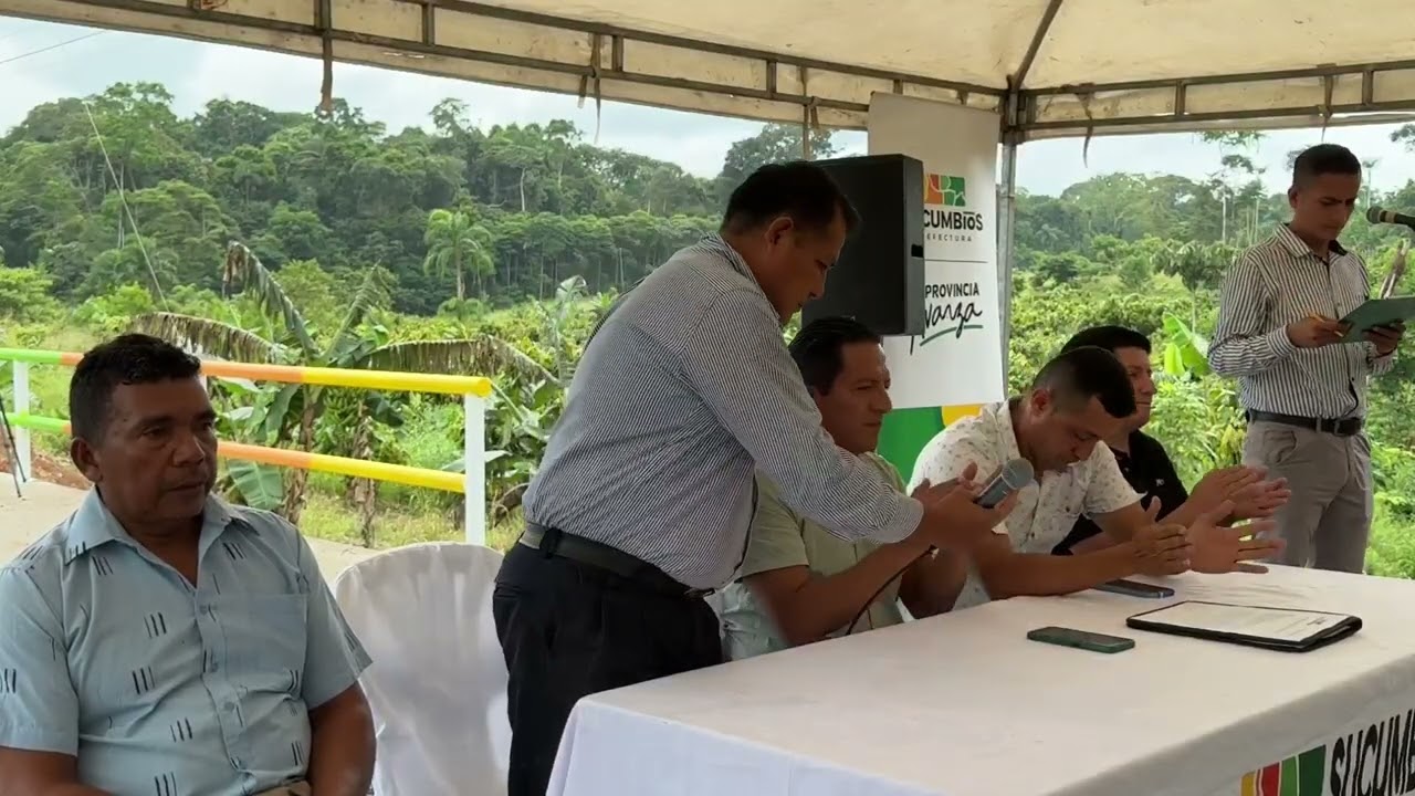 INAUGURAMOS PUENTE RÍO PIEDRITA PARROQUIA 10 DE AGOSTO Y ABRIMOS MÁS OPORTUNIDADES EN ZONA RURAL