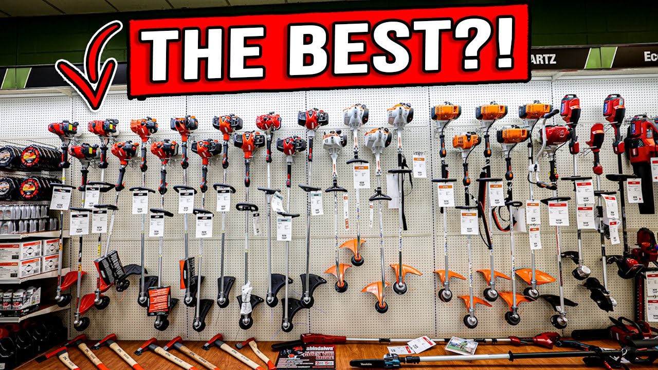 BUYING GUIDE! ► BEST TRIMMER ► LEAF BLOWER ► LAWN EDGER [STIHL, REDMAX, ECHO]