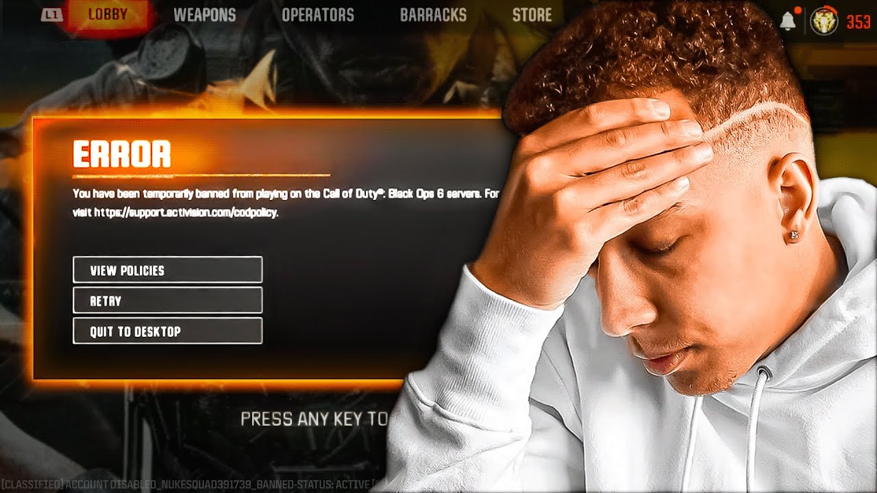 Treyarch BANNED Me..😭