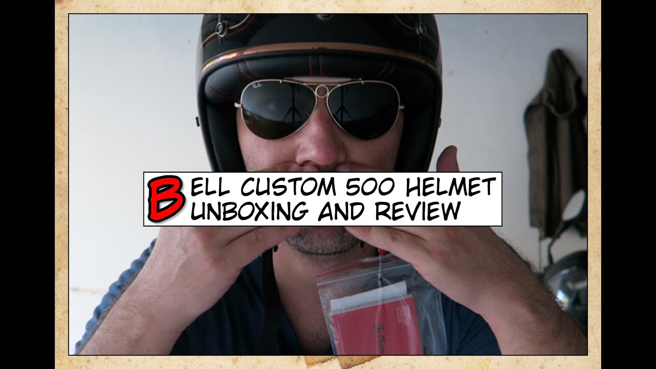 BELL Custom 500 - Roland Sands Design Check it Helmet Unboxing