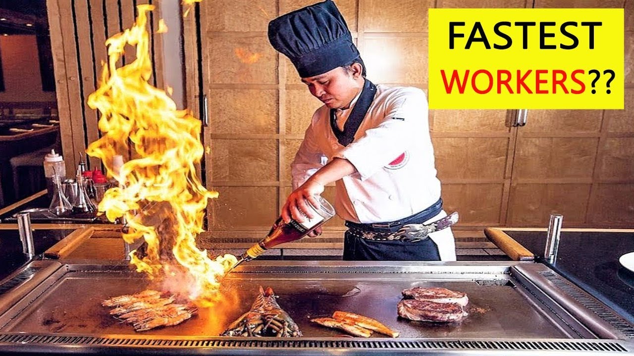 Fastest Workers 2019 - Super Skilled Food Workers