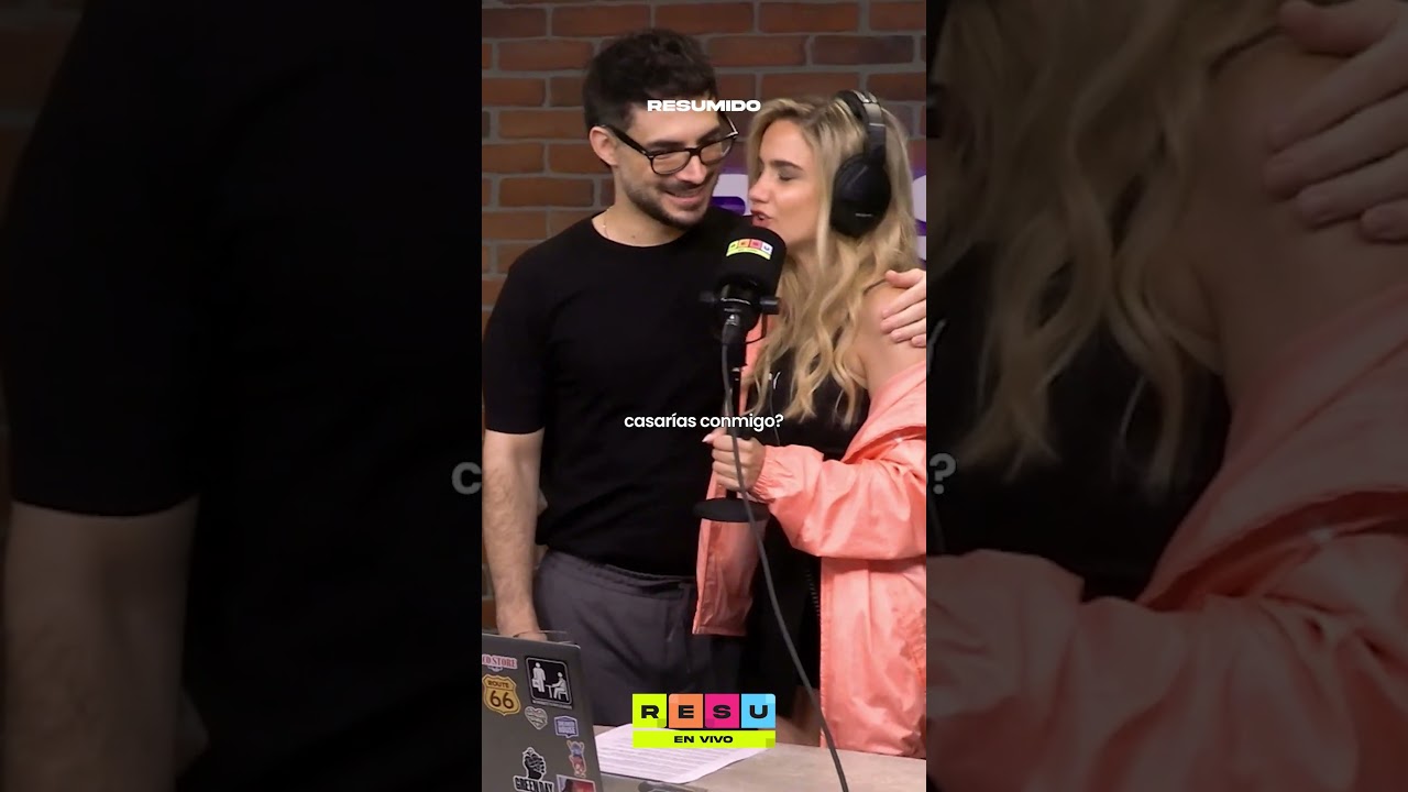 Pampito se comprometi&oacute; en vivooooo 💐