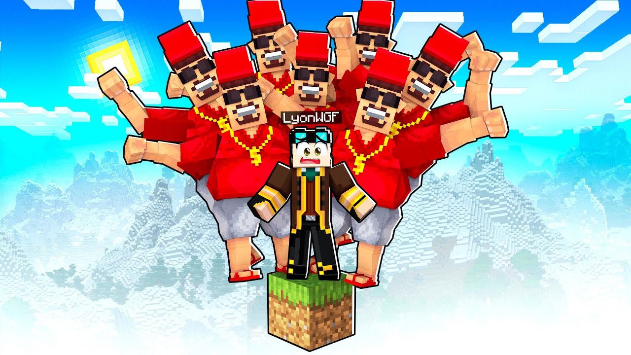 SOLO 1 BLOCCO SKIBIDI DOP BOP YES YES SU MINECRAFT!!