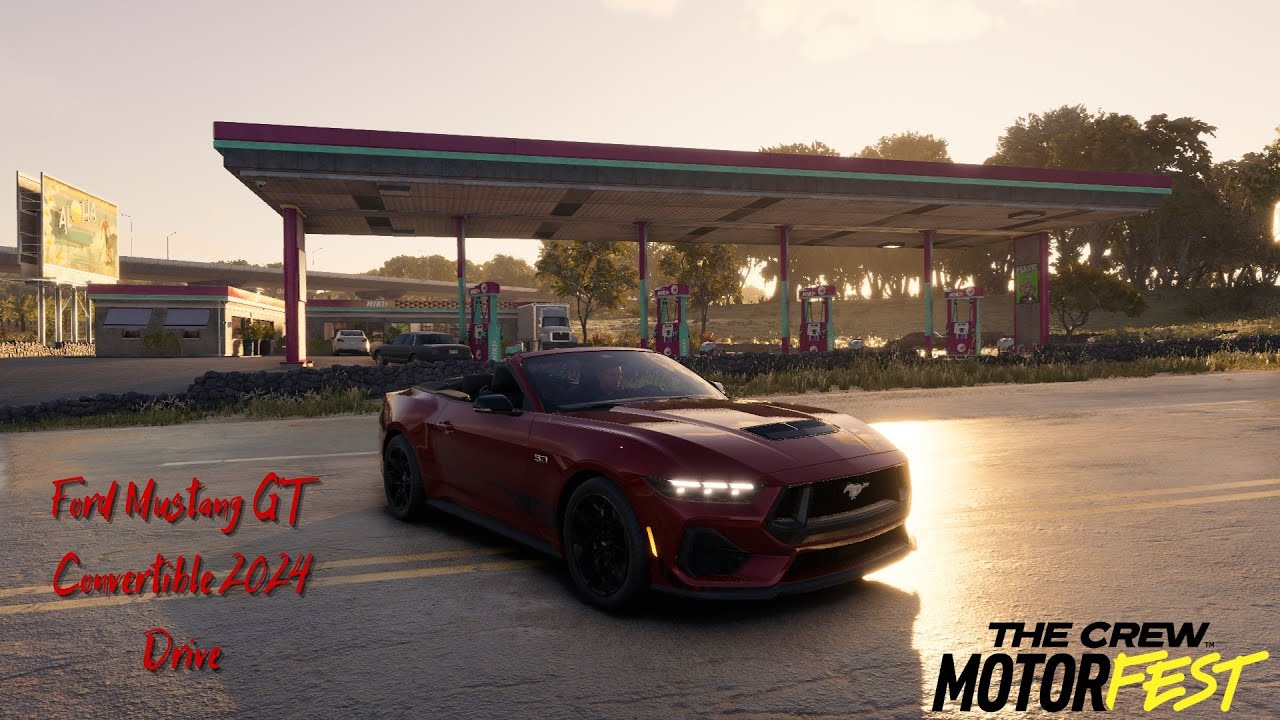 Ford Mustang GT Convertible 2024 Drive - The Crew Motorfest
