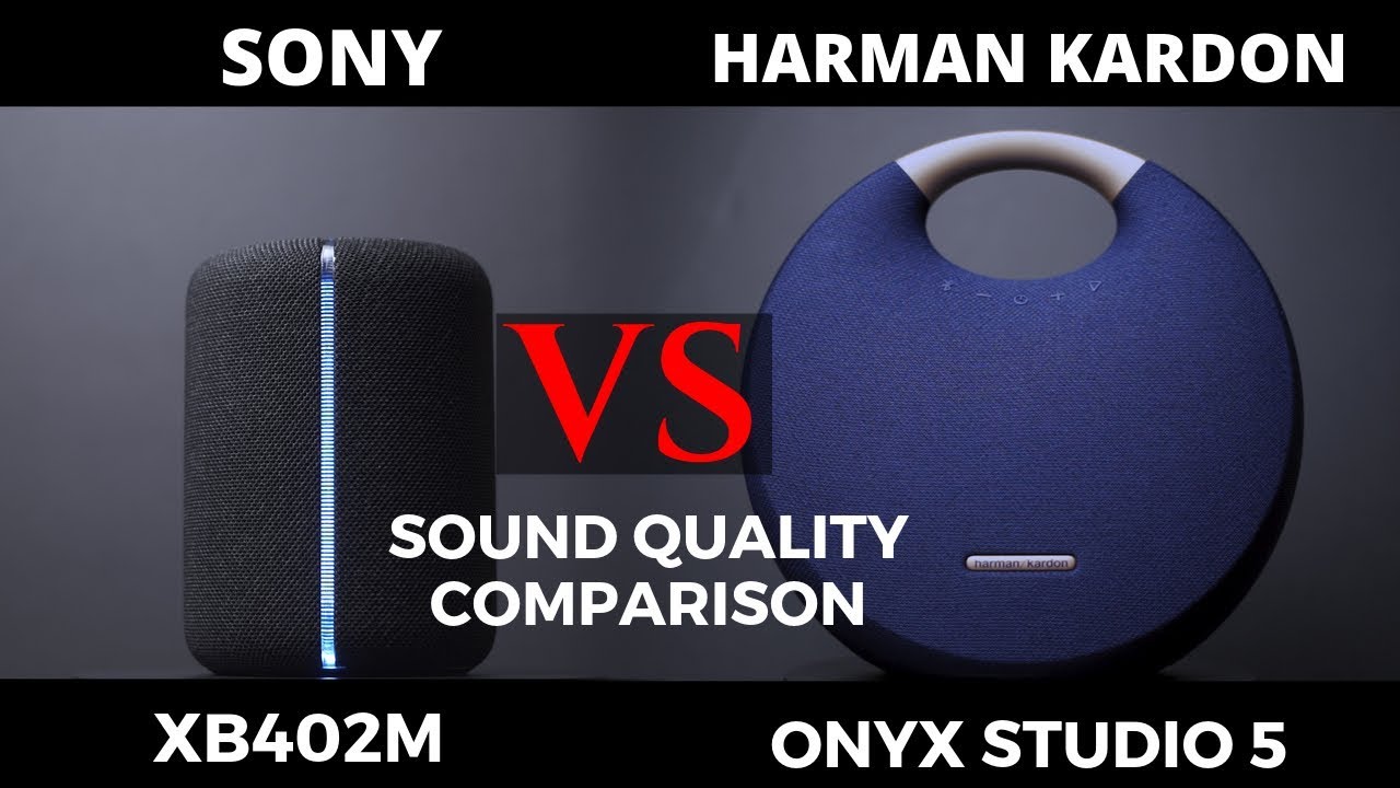 Sony XB402M Vs Onyx Studio 5 - Sound quality comparison