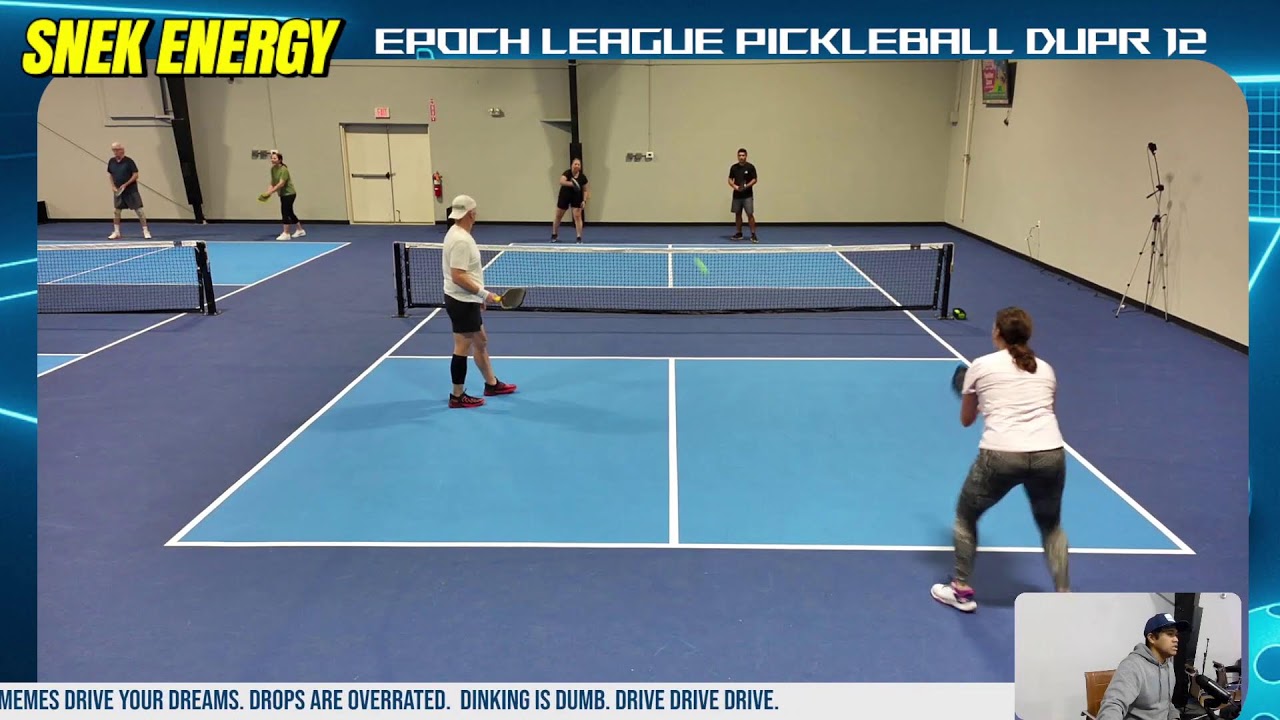 EPOCH LEAGUE PICKLEBALL -- DUPR 12 - WEEK 1