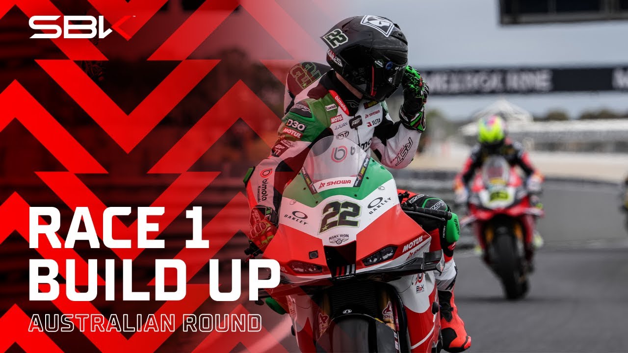 📡 2026 #AustralianWorldSBK 🇦🇺 Race 1 Build Up