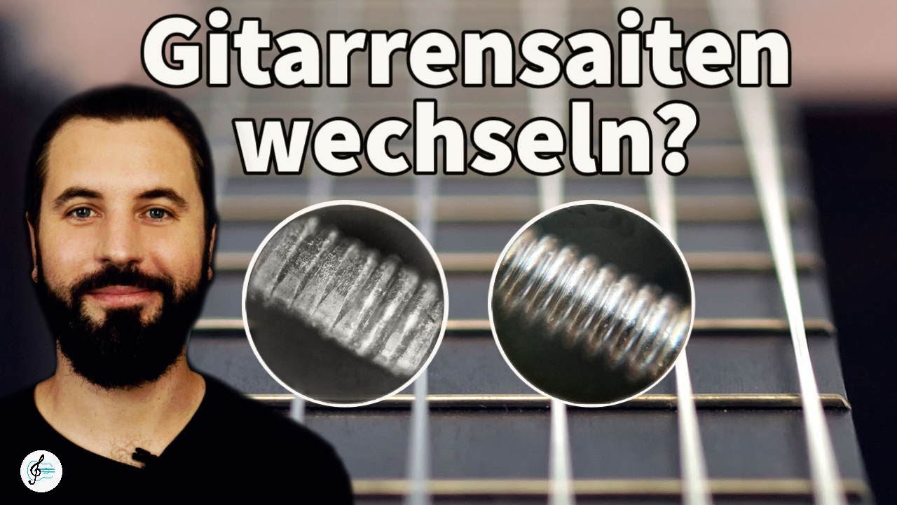 Wann Gitarrensaiten wechseln? Bei diesen 5 Anzeichen solltest du neue Gitarrensaiten aufziehen!