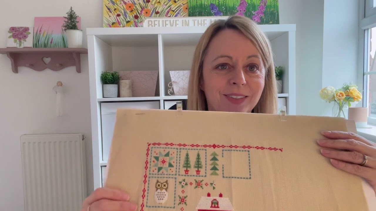 Flosstube #1: Cross Stitch WIPS, Shopping Haul and Plans