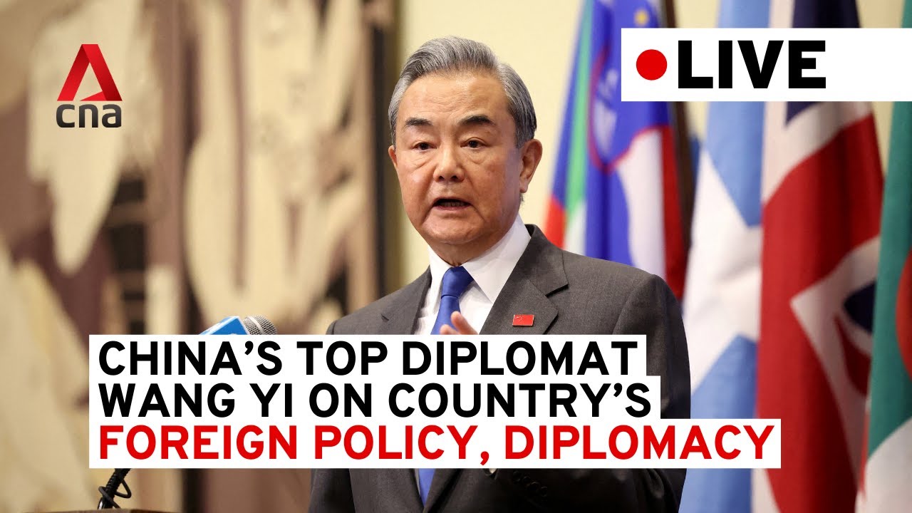 [LIVE] China's Foreign Minister Wang Yi on foreign policy and diplomacy | Full news conference