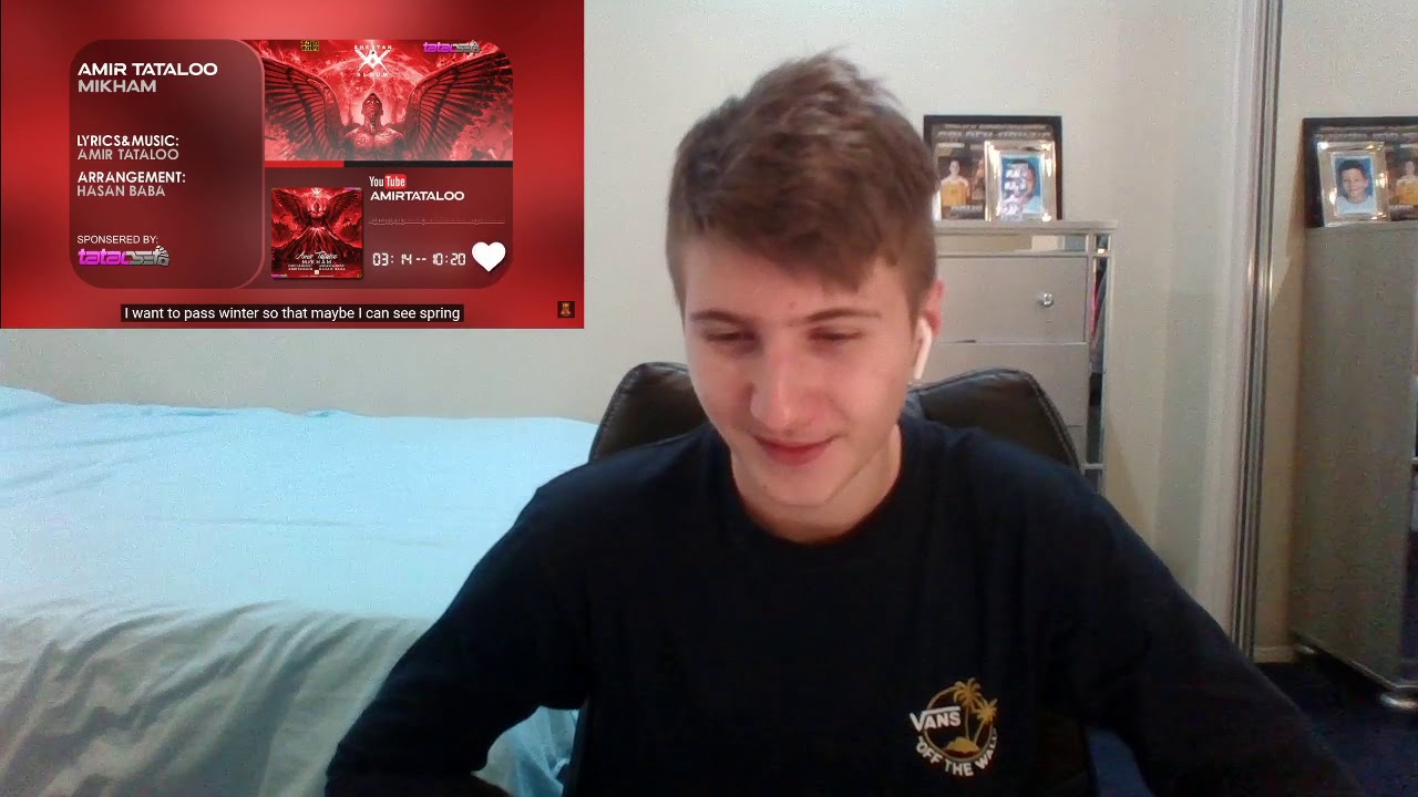 Reaction to Amir Tataloo - Mikham ( امیر تتلو - میخوام )