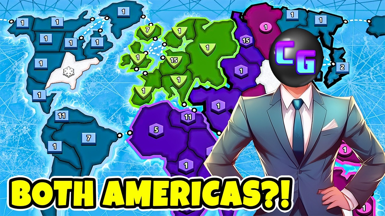 We Don't Let Him Hold BOTH Americas Do We? DO WE?!?! (RISK, Oaken Tower)