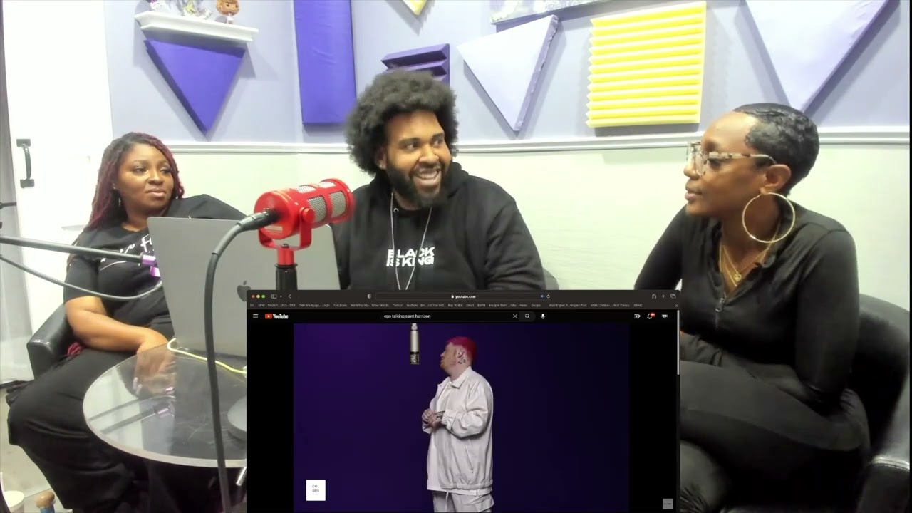 HIS VOICE IS AMAZING! FIRST TIME REACTION TO SAINT HARISON - EGO TALKIN' 🔥