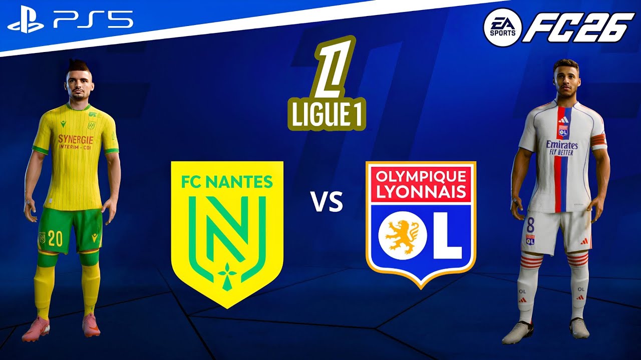 FC 26 - Nantes vs Lyon | Ligue 1 25/26 Full Match [PS5™]