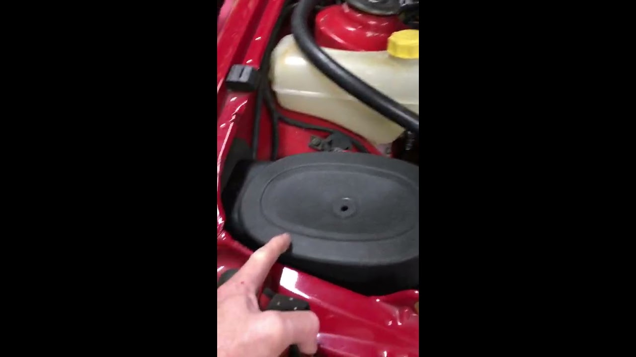 Merkur XR4Ti intercooler tubing path