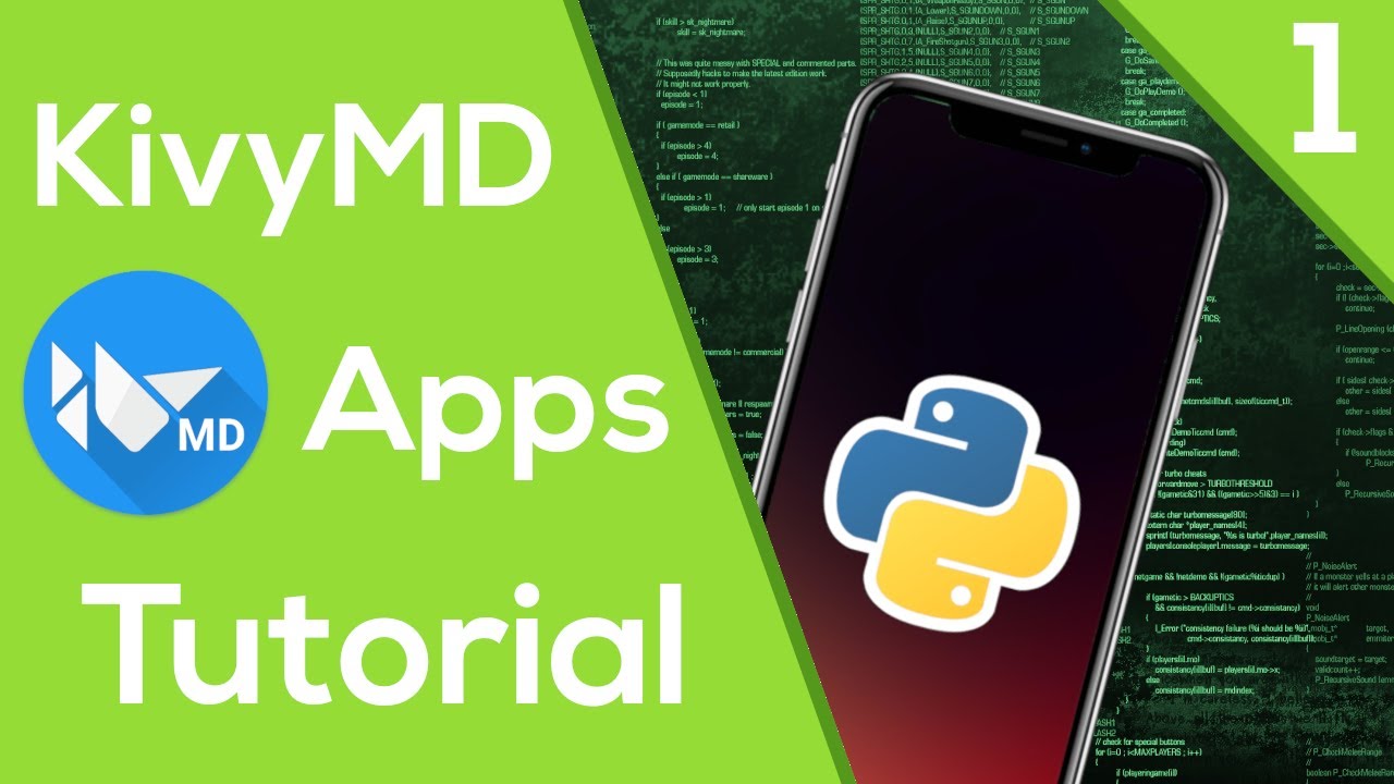 KivyMD Tutorial #1 - Build A Mobile App With Python