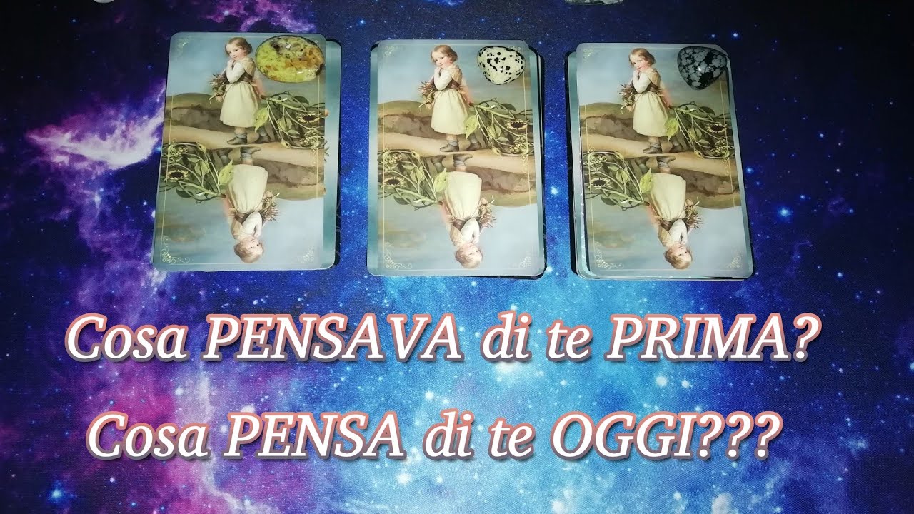 Come pensava di te PRIMA? Cosa pensa di te OGGI ??? #taronlinelettura #carte