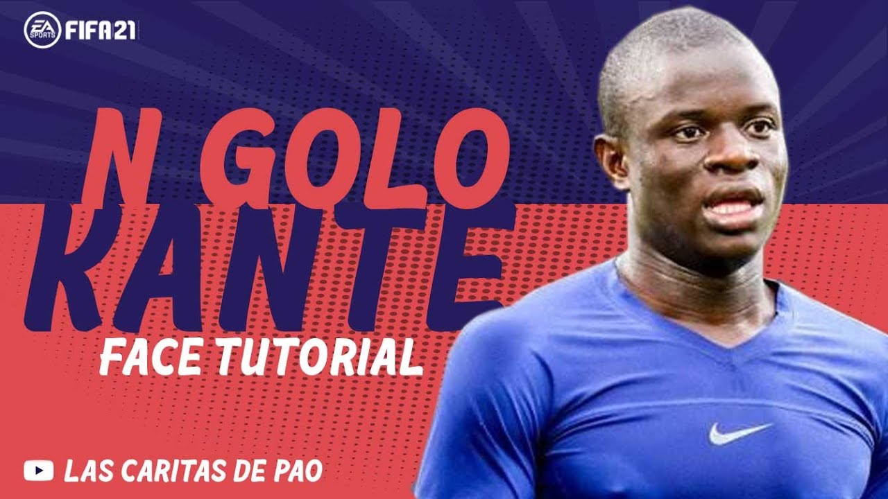 N'Golo Kant&eacute; FACE FIFA 21 lookalike CAREER MODE | Pro Clubs | Clubes Pro