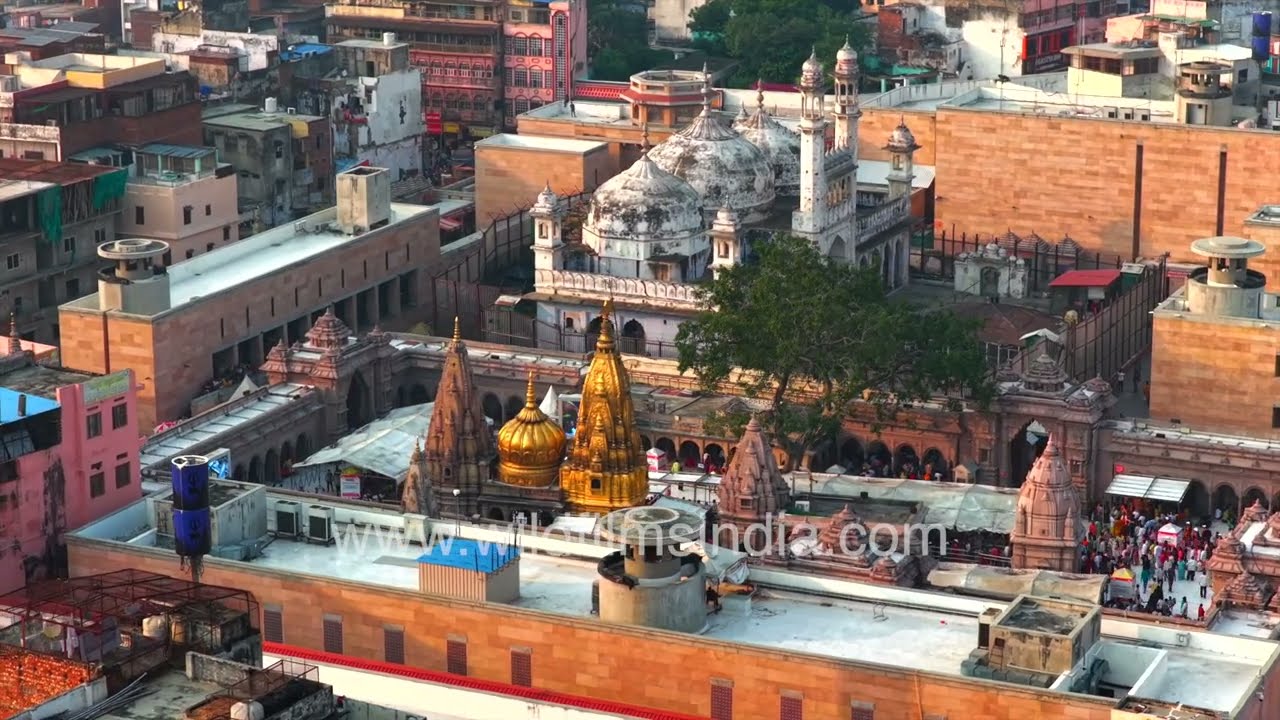 Kashi from the Sky | Drone View of Kashi Vishwanath, Annapurna & Gyanvapi