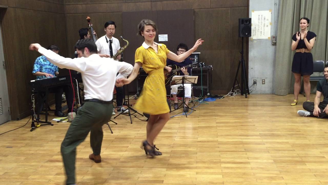 Vinnie & Kat : Tokyo Balboa Demonstration, sunday 3 July 2016