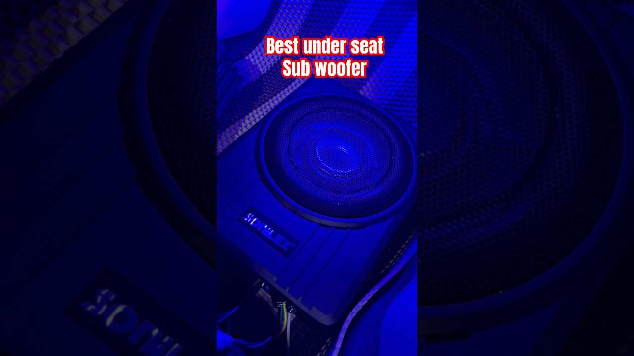 Best car under seat subwoofer , #carsubwoofers #bass #shorts