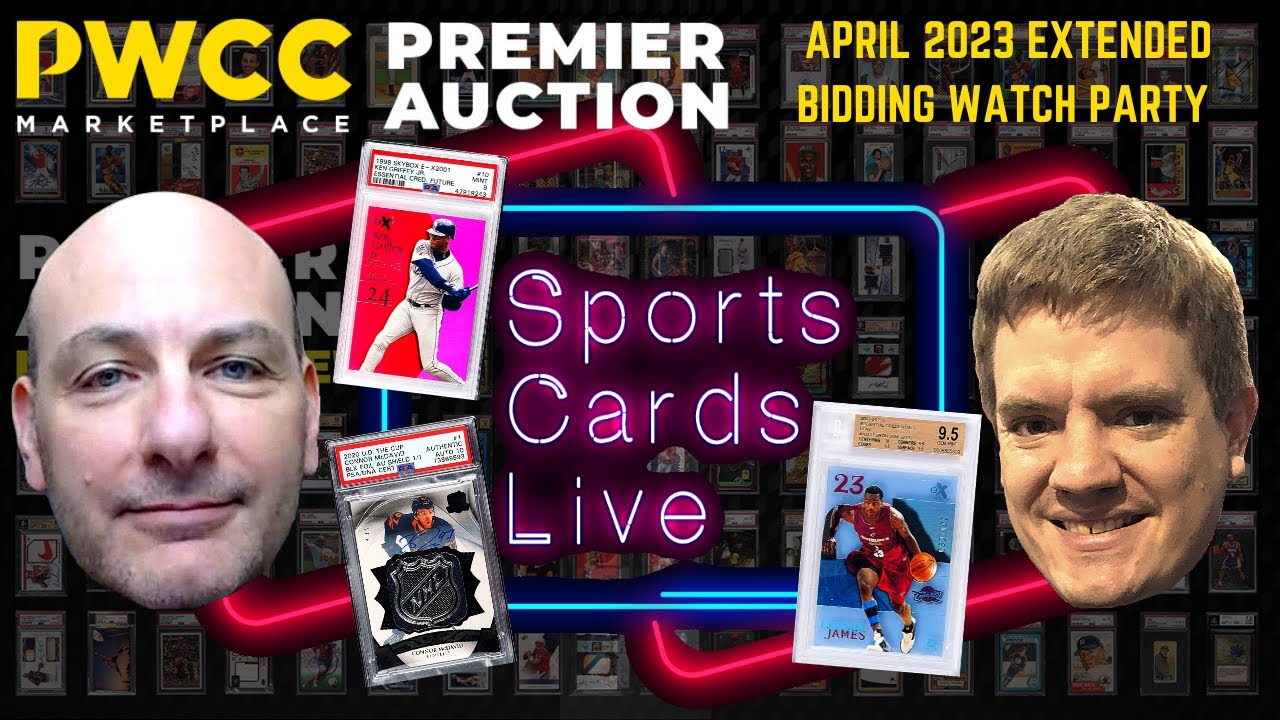 PWCC Live: April 2023 Premier Auction All-Access Extended Bidding Coverage