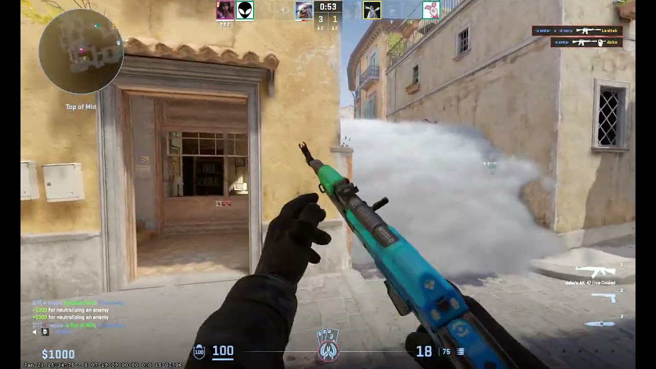 faceit lvl 10 clip dump 7 (with e-girls)