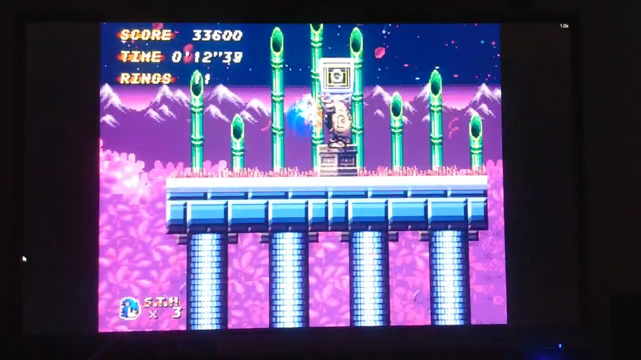 Sonic The Hedgehog: Isle Of Magnetic Artifacts ( Metro Sonic)