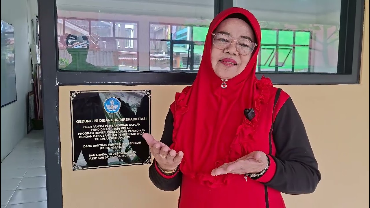 Terima Kasih dari SDN 001 Sungai Kunjang kepada Bapak Presiden, Kemendikdasmen dan Komisi X DPR RI.