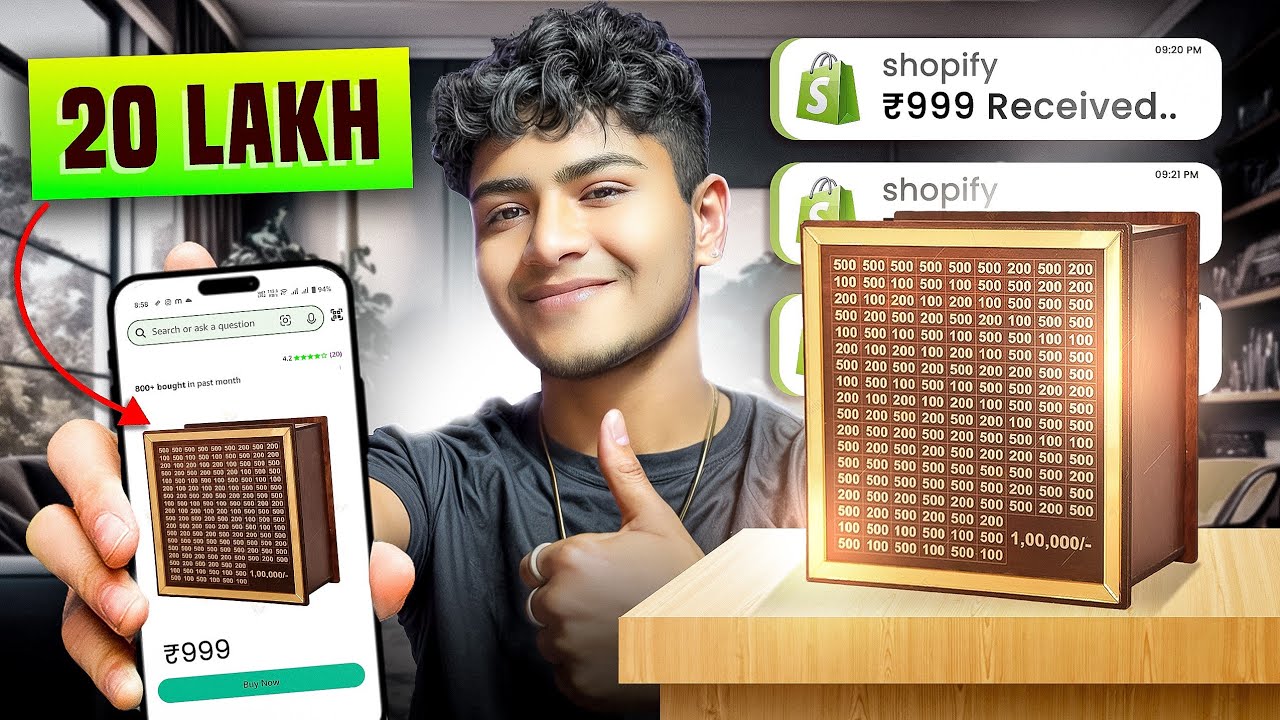 I Started Dropshipping Store‼️ With 1000 Rs 🤑 & Scale it to 20 LAKH +💸
