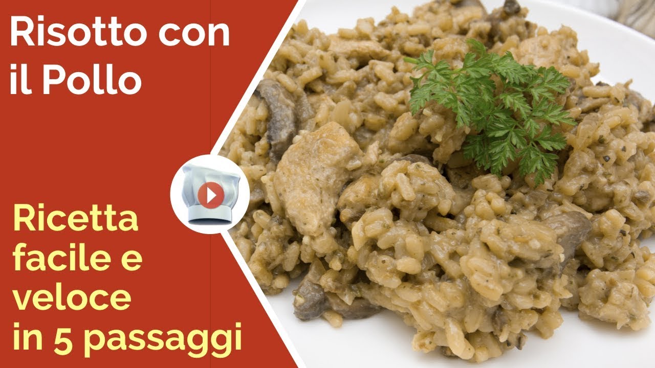 Risotto al Pollo | 😛 | Ricetta Facile e Veloce