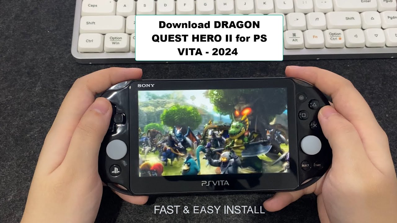 PS Vita | Dragon Quest Hero II English 2024 | Fast and Easy install