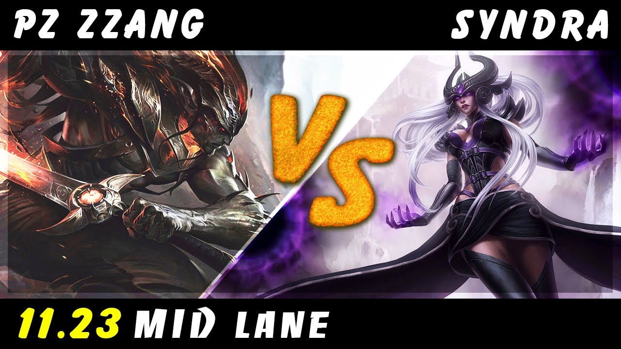 Pz Zzang - Yasuo vs Syndra MID Patch 11.23 - Yasuo Gameplay
