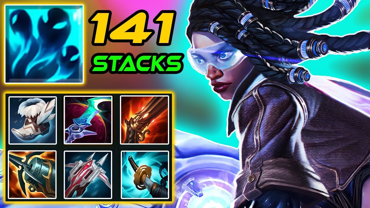 141 STACKS SENNA WILL KILL YOU FROM A KILOMETER AWAY