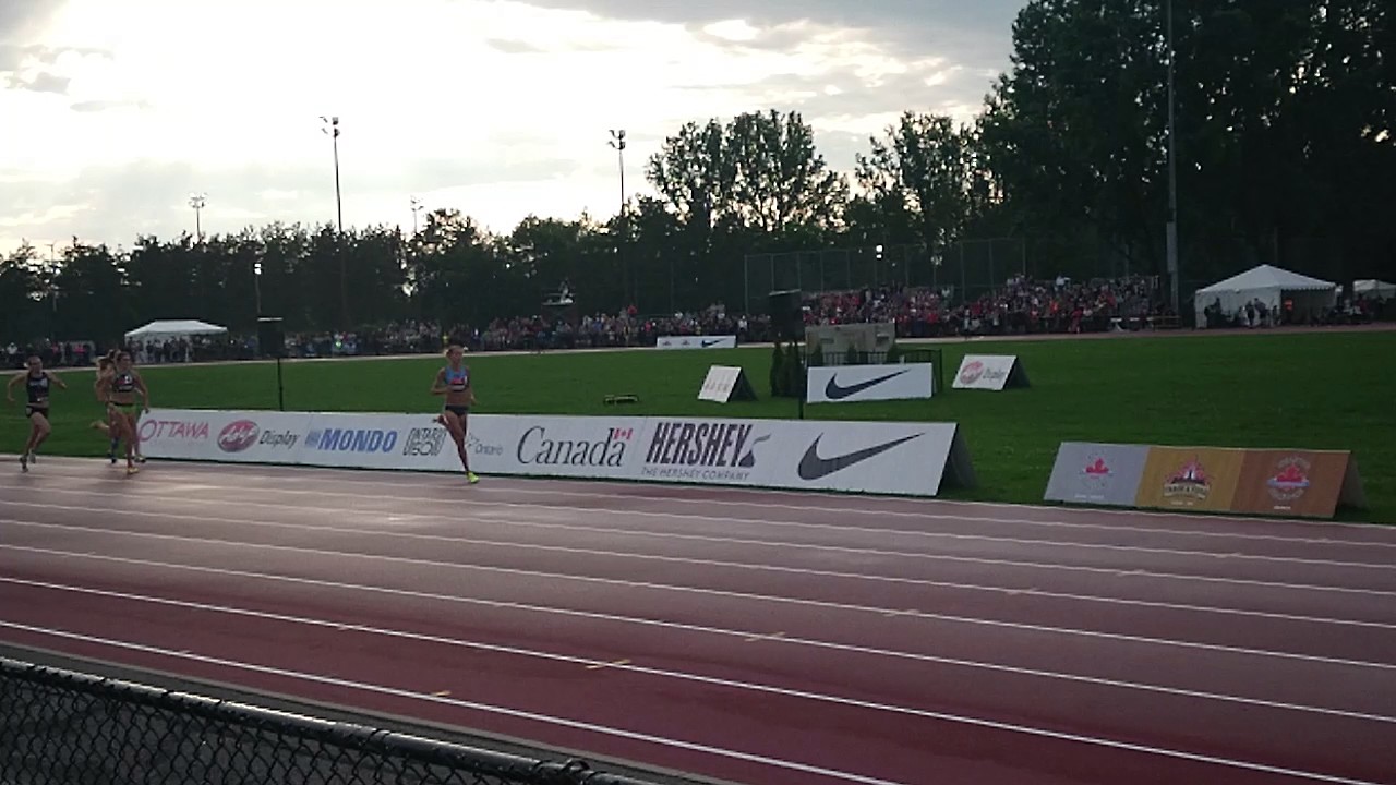 Melissa Bishop crushes competition Senior Women's 800m 2017 Canadian National Championships
