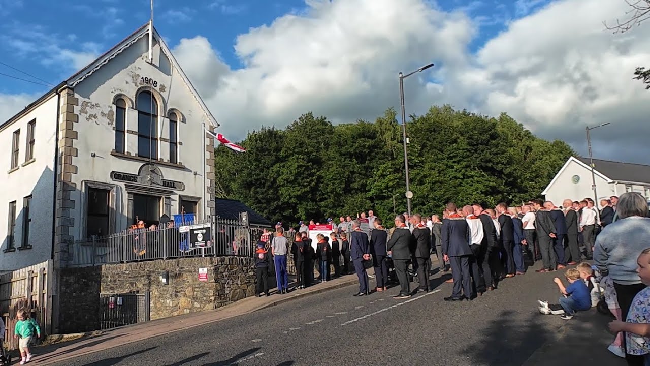 Strabane LOL No 14 -  Somme Commemoration Parade in Donemana 1st July 2025