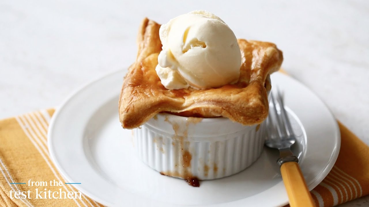 Apple-Bourbon Potpies Dessert - From the Test Kitchen