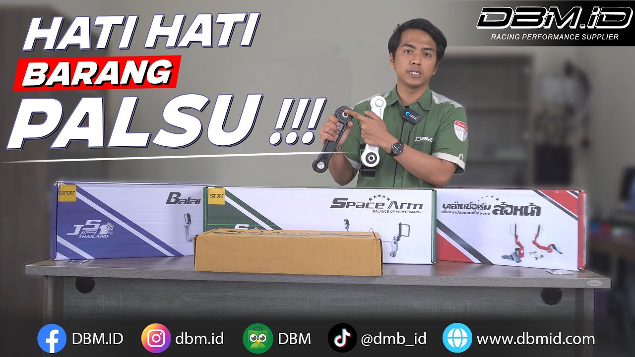 KUPAS TUNTAS BALANCE ARM THAILAND (Mitsubishi pajero, Toyota Fortuner, Kijang Innova...) BERGUNAKAH?