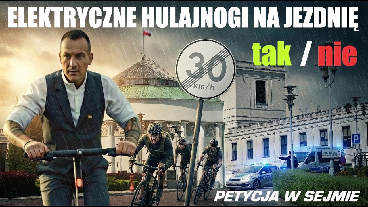 Zrównać e-hulajnogi z rowerami? Sejmowa komisja nie miała wątpliwości