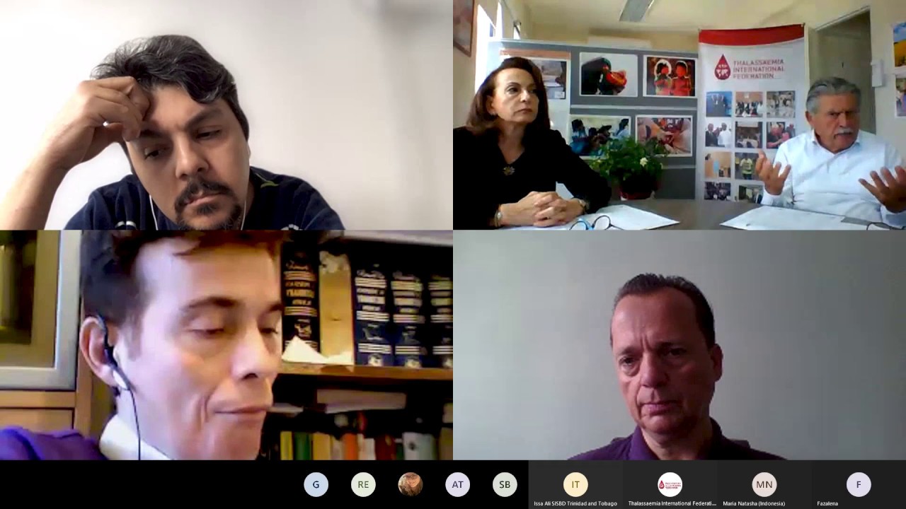 International Thalassaemia Day 2020 -  Patients talk with TIF