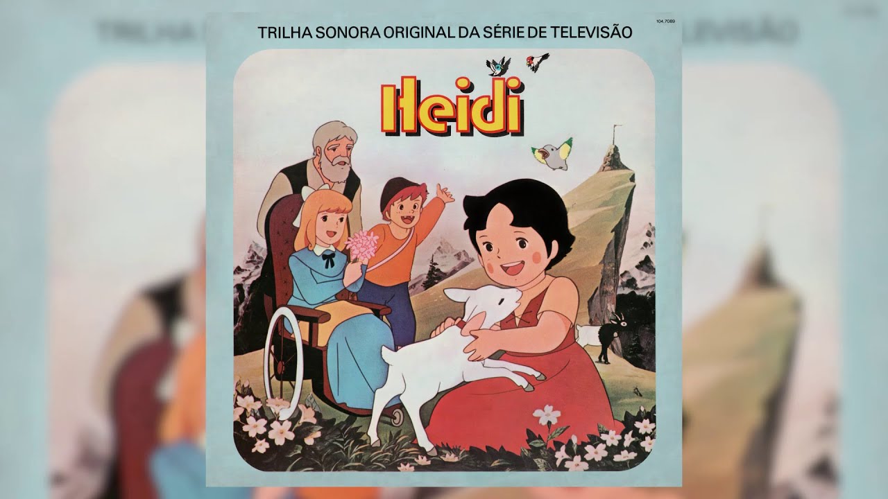 Heidi Em Português. História. Trilha Sonora Original Da Série De Televisão. BRASIL LP RCA 1980